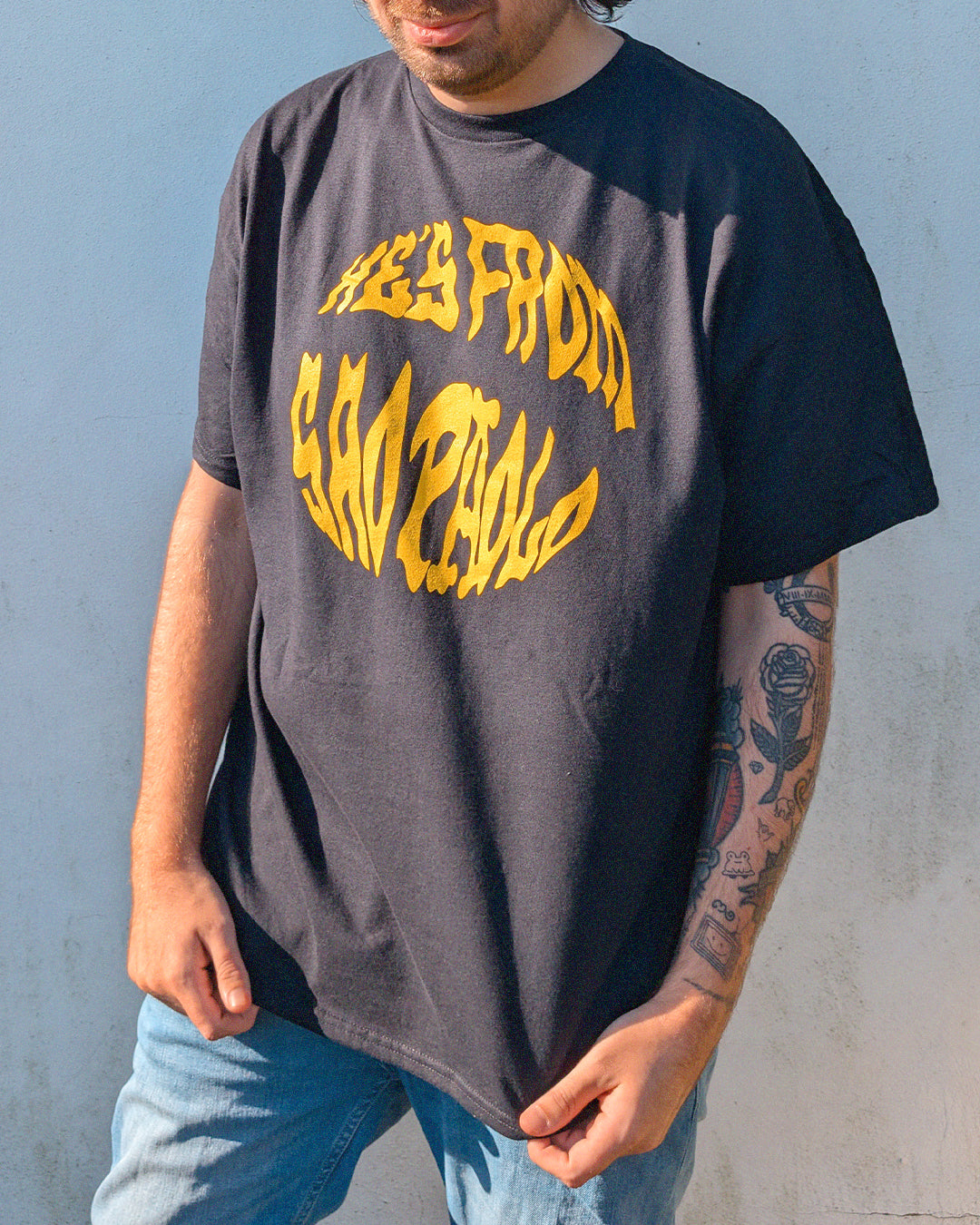 He's From Sao Paolo - Short Sleeve Tee - Nottingham Forest