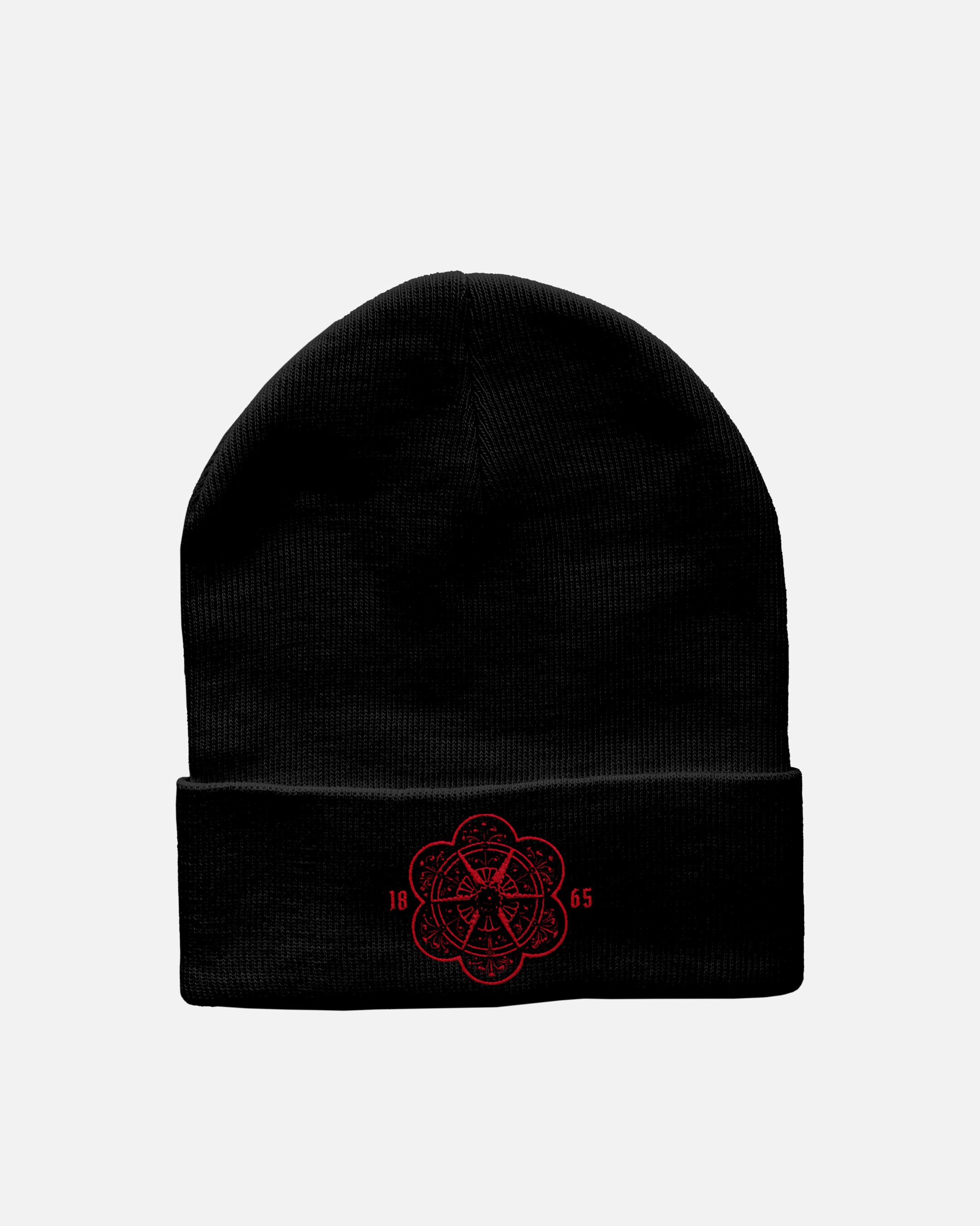 1865 Forest Embroidered Beanie